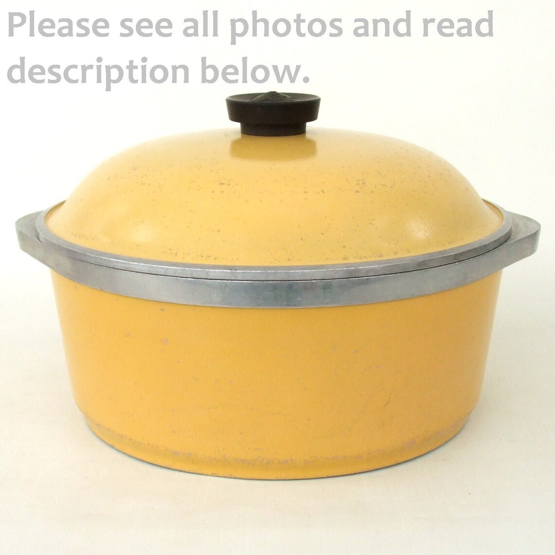 Vintage Club Aluminum Dutch Oven 4qt Stockpot Etsy