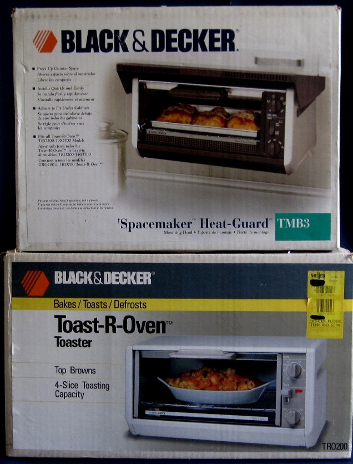 Black & Decker Toaster Oven Spacemaker TR200 TY1 Under Etsy