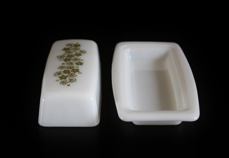 Pyrex Crazy Daisy Butter Dish 72B Lid or Base Etsy