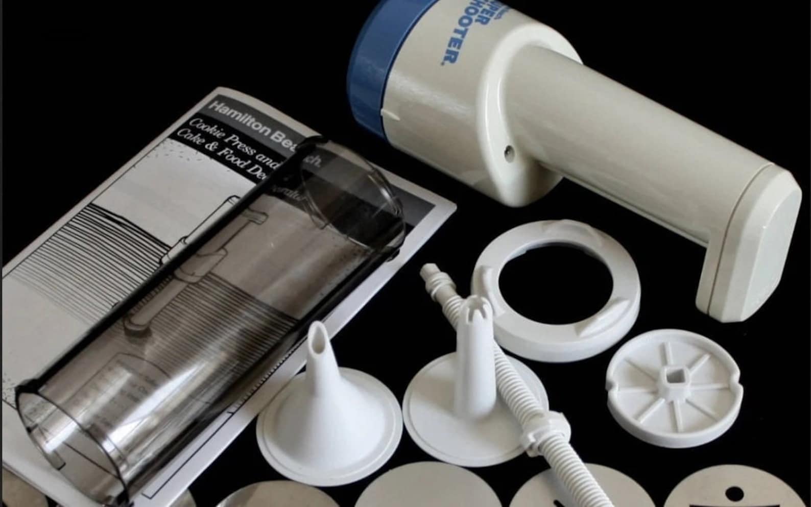 Super Shooter Cookie Press Replacement Parts, Cordless Electric Proctor