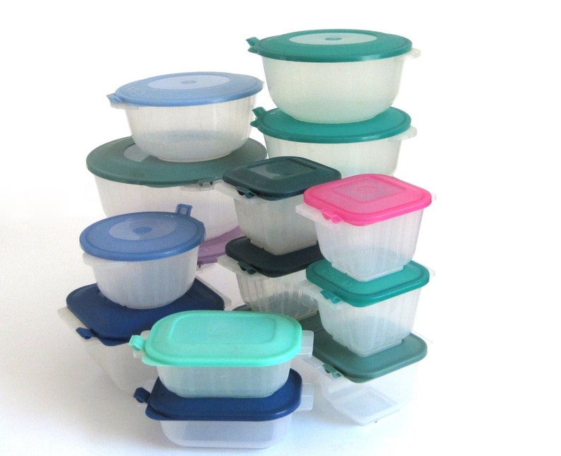 Anchor Hocking Plastic Container Replacement Lids or Bottoms, Microwave