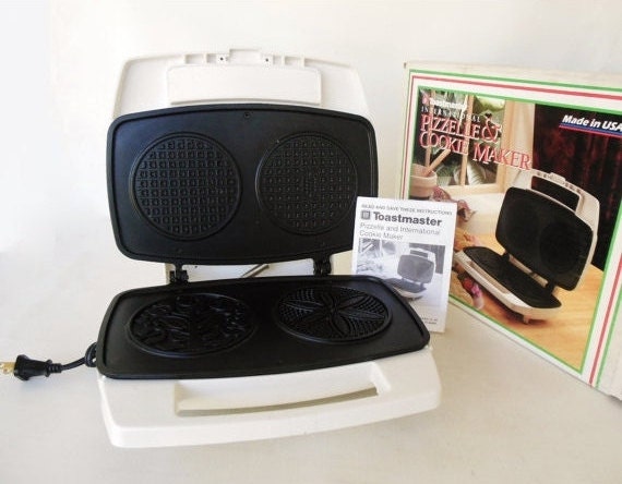 toastmaster pizzelle international cookie maker