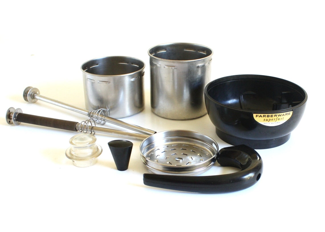 Farberware Superfast Percolator Replacement Parts Electric Cord, Knob, Basket, Handle, Lid