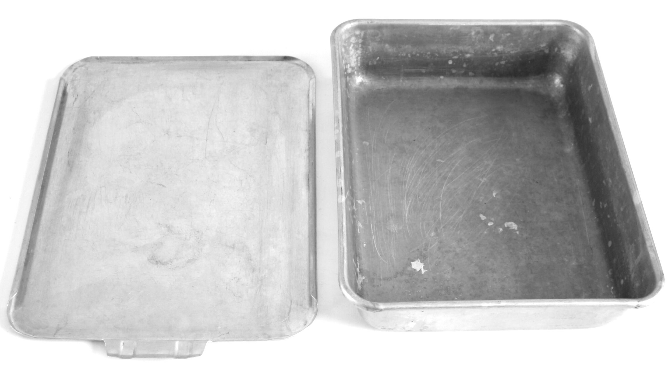 Sliding Lid Cake Pan Small Rectangular 11 x 8 Aluminum Etsy