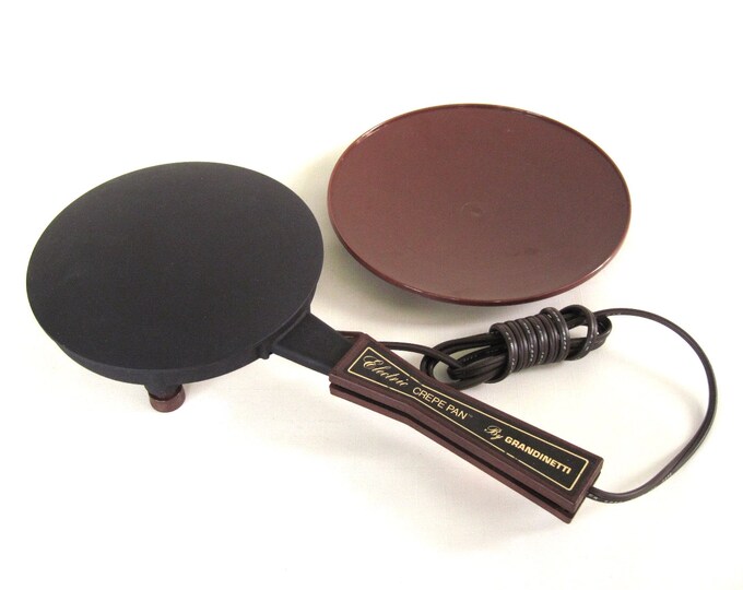 Crepe Maker Electric Small Appliance With Plate Etsy