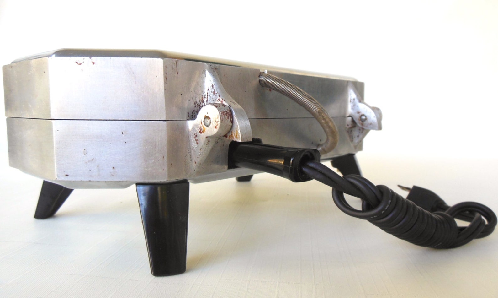 Dolce Pizzelle Maker Iron Berarducci Bros Cast Aluminum Chrome Etsy