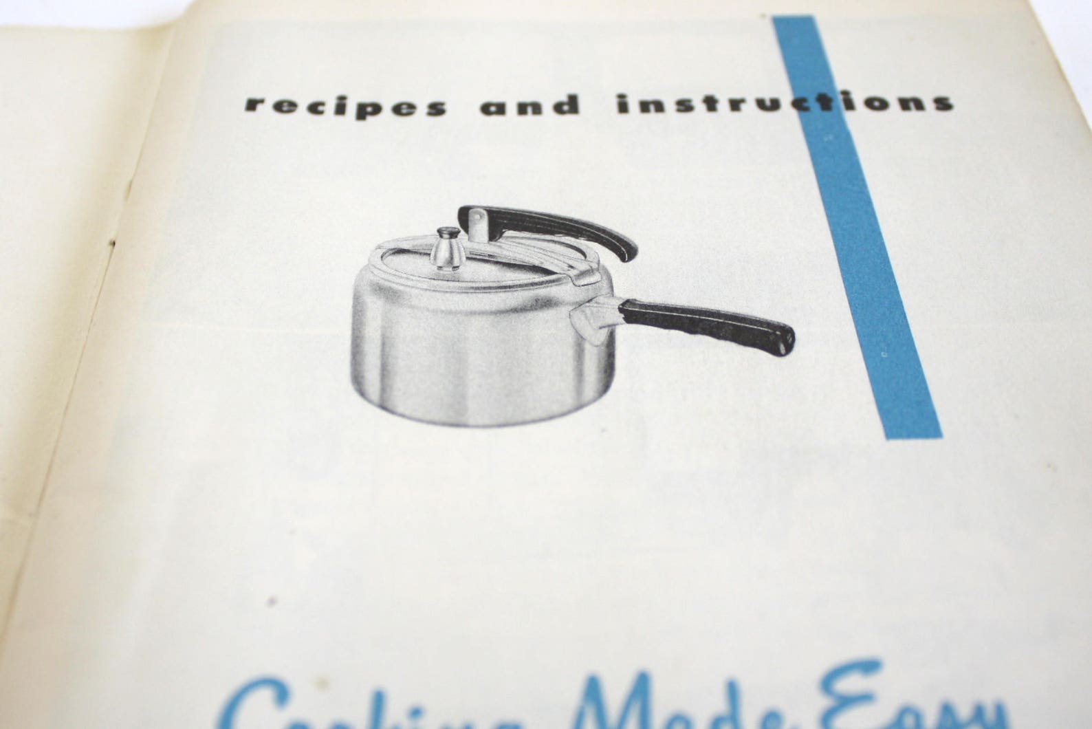 Wearever Pressure Cooker Instruction Manual Cookbook Recipe Etsy