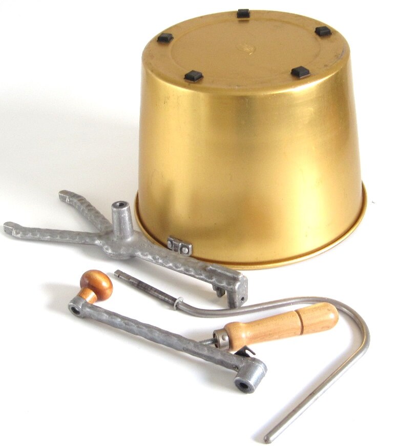 Mirro Dough Kneader Bread Maker Hand Crank Mixer Vintage Etsy