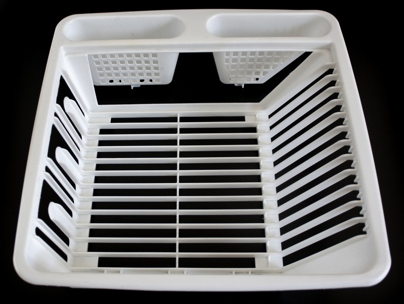 Small Dish Rack 03410 United Plastics, or GM ART-1154 Dish Draining Tray, for RV, Boat, Studio Apartment sold separately image 7