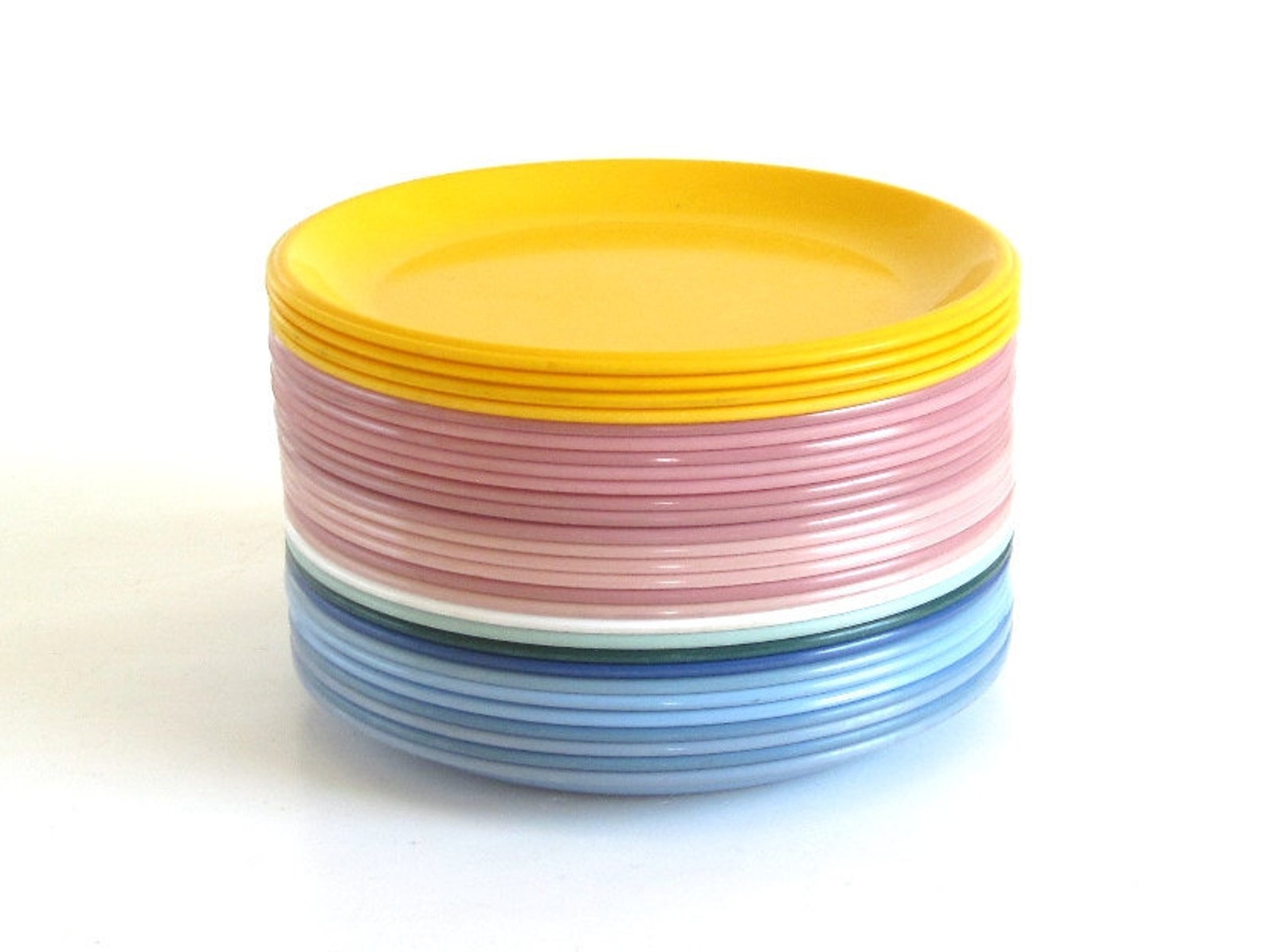 Rubbermaid Melamine Dishes Dinner Plates 3840 Luncheon Etsy Canada