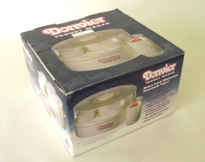 Donvier Yogurt Maker With Yoghurt Thermometer Model 837415 Etsy