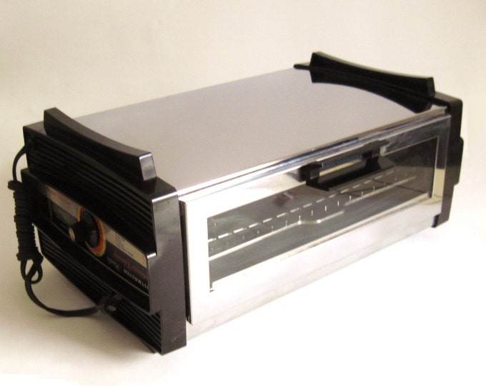 Toastmaster Toaster Oven Broiler Chrome 1970s Etsy