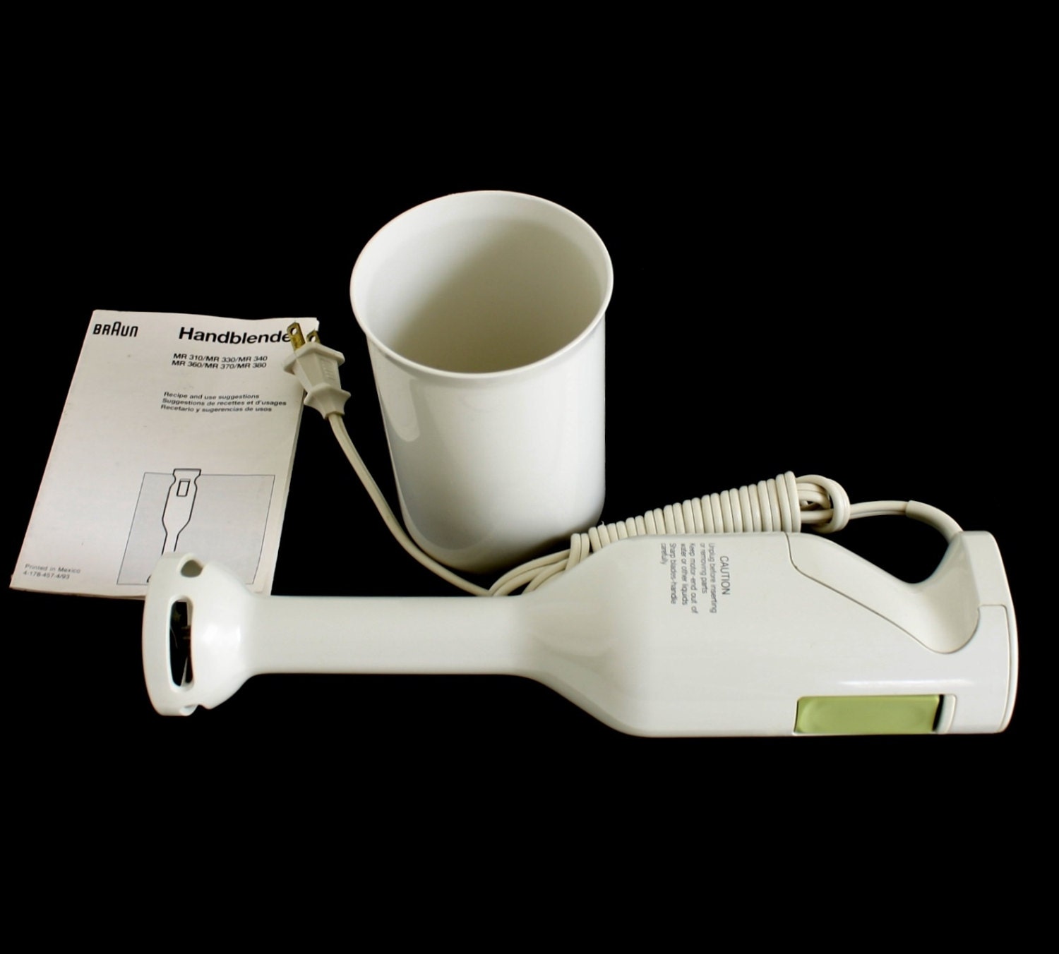 Braun Stick Blender 4172 plus Mixing Cup Small Kitchen Etsy