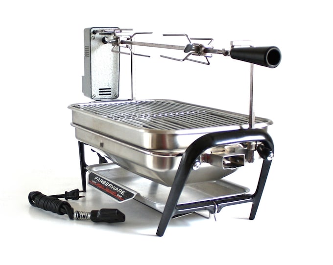 Farberware Open Hearth Rotisserie Grill 450 Complete Etsy