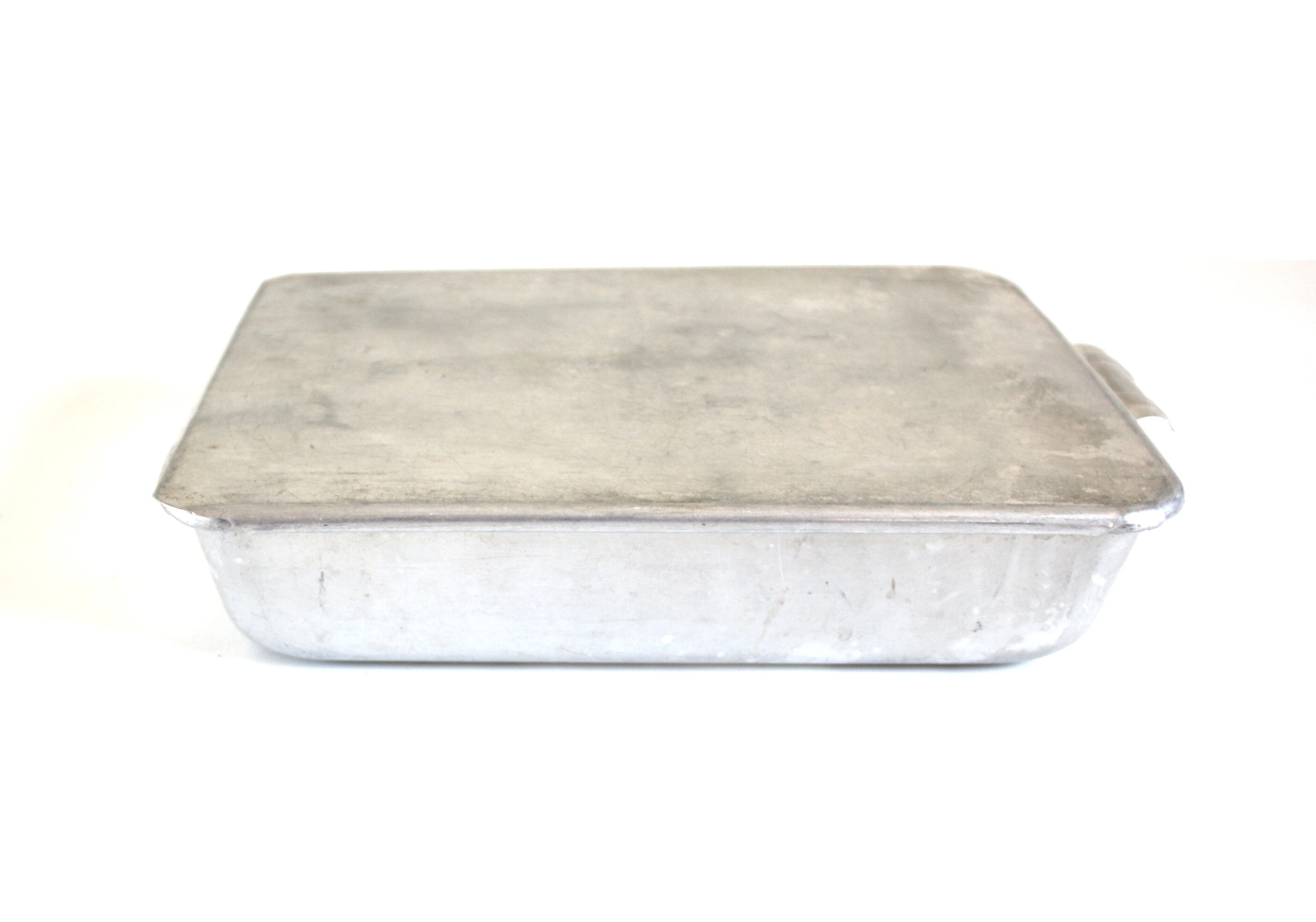 Sliding Lid Cake Pan Small Rectangular 11 x 8 Aluminum Etsy