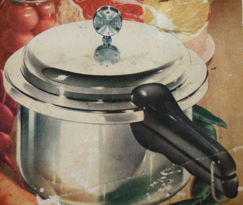 Mirro Pressure Cooker, Presto, Recipe Book / Instruction Manual