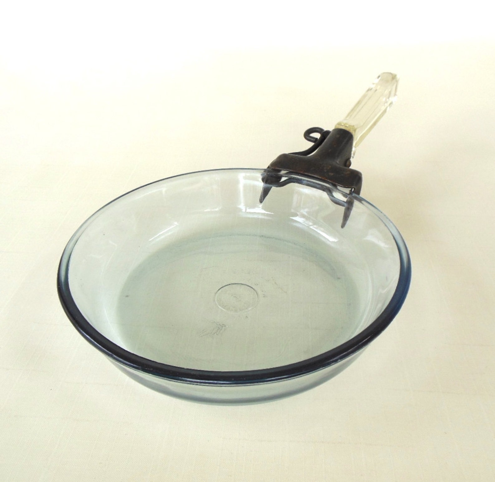 Pyrex Flameware Skillet Small 7 Fry Pan Glass Detachable Etsy