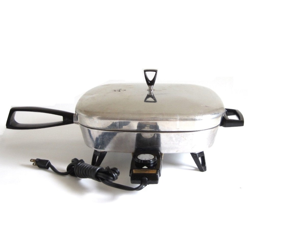 Westinghouse Electric Skillet F18 Automatic Fry Pan Vintage Etsy