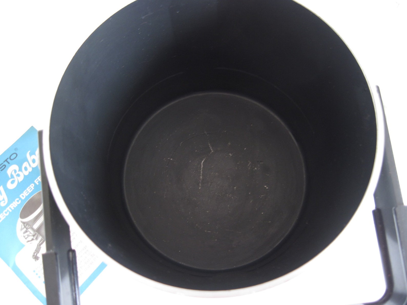 Presto Fry Baby Deep Fryer 1970s Vintage Small Appliance Black Etsy