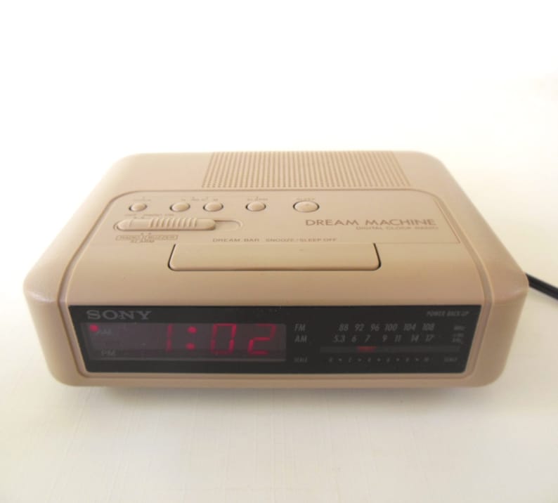 sony dream machine alarm clock