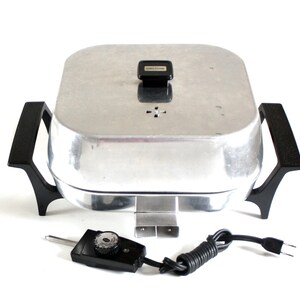 sunbeam stainless steel electric skillet