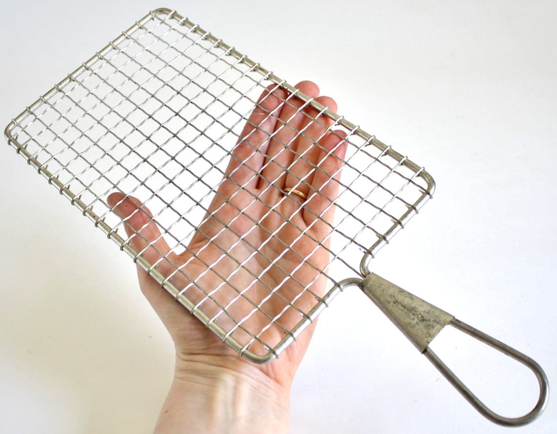 Acme Safety Grater Cheese Shredder Kitchen Utensil Wire Grid Etsy