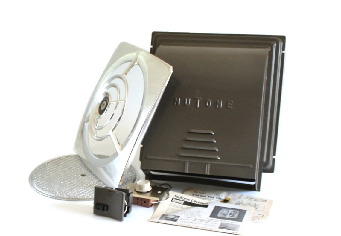 Nutone Kitchen Exhaust Fan Motor & Grate 8170 Wall Thickness Etsy