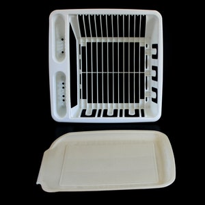 Small Dish Rack 03410 United Plastics, or GM ART-1154 Dish Draining Tray, for RV, Boat, Studio Apartment sold separately image 1