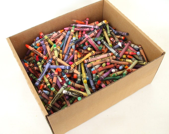 Used Crayola Crayons Bulk Lot Vintage & Newer 7 LBS Etsy