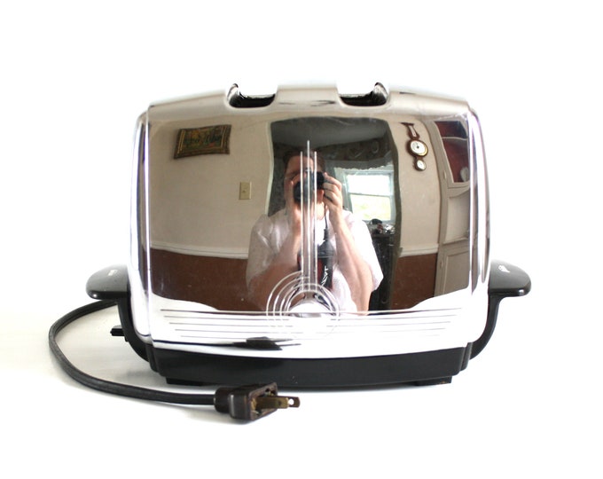 Sunbeam Radiant Shade Control Toaster T20C Vintage Chrome Etsy
