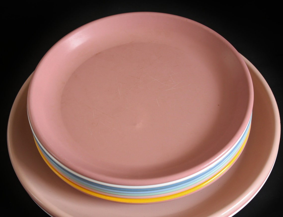 Rubbermaid Melamine Dishes Dinner Plates 3840, Luncheon Plates 3838, Coffee Mugs 3813 or 3817