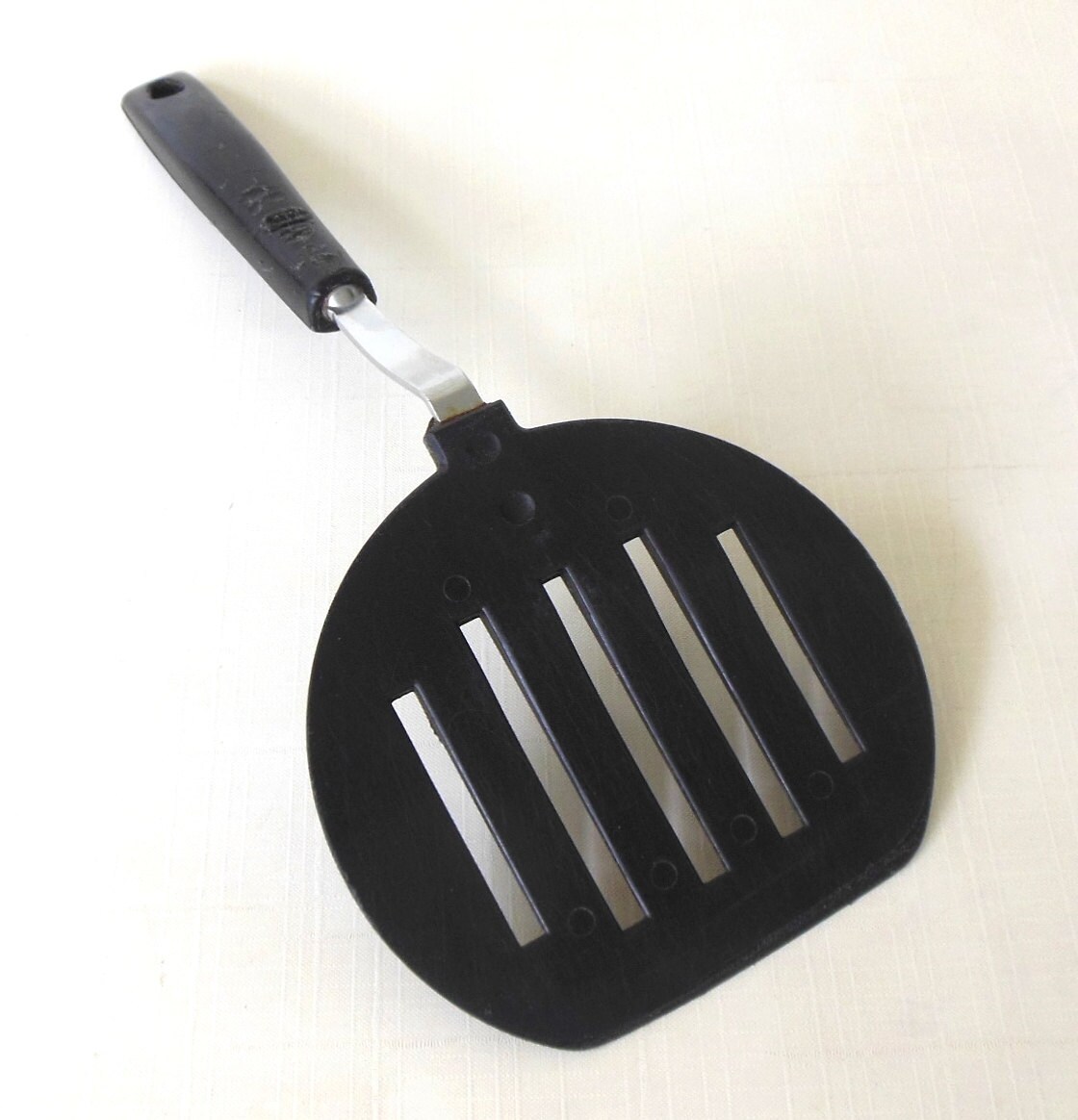 Ekco Spatula Pancake Turner Plastic Nylon Round Short Handle Etsy