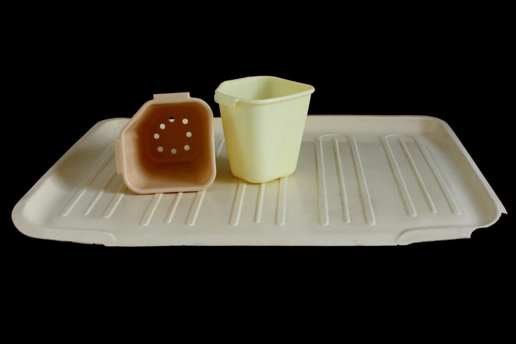 Vintage Rubbermaid Drainboard Mat / Dish Drying Rack Drainer Etsy