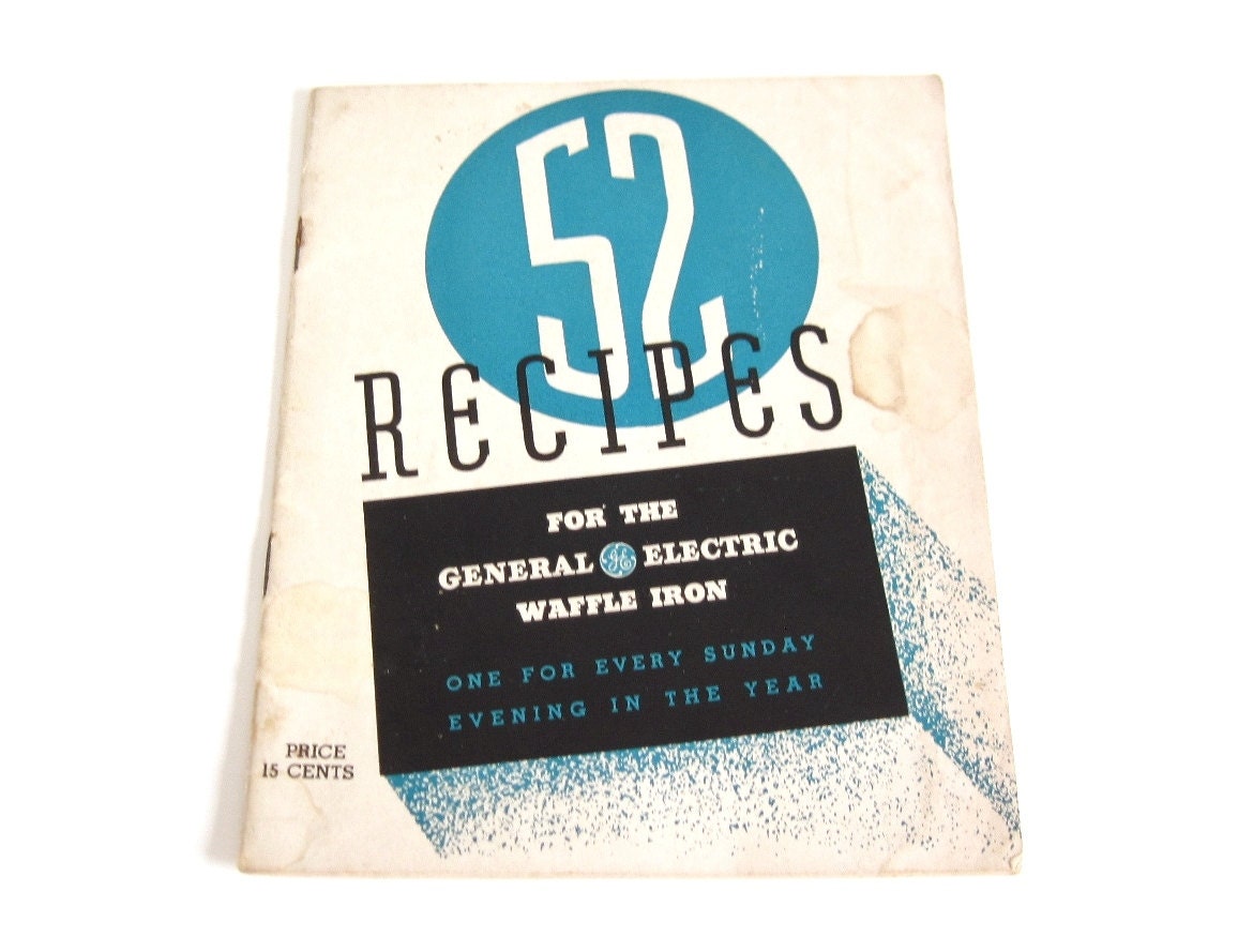 general electric waffle iron manual