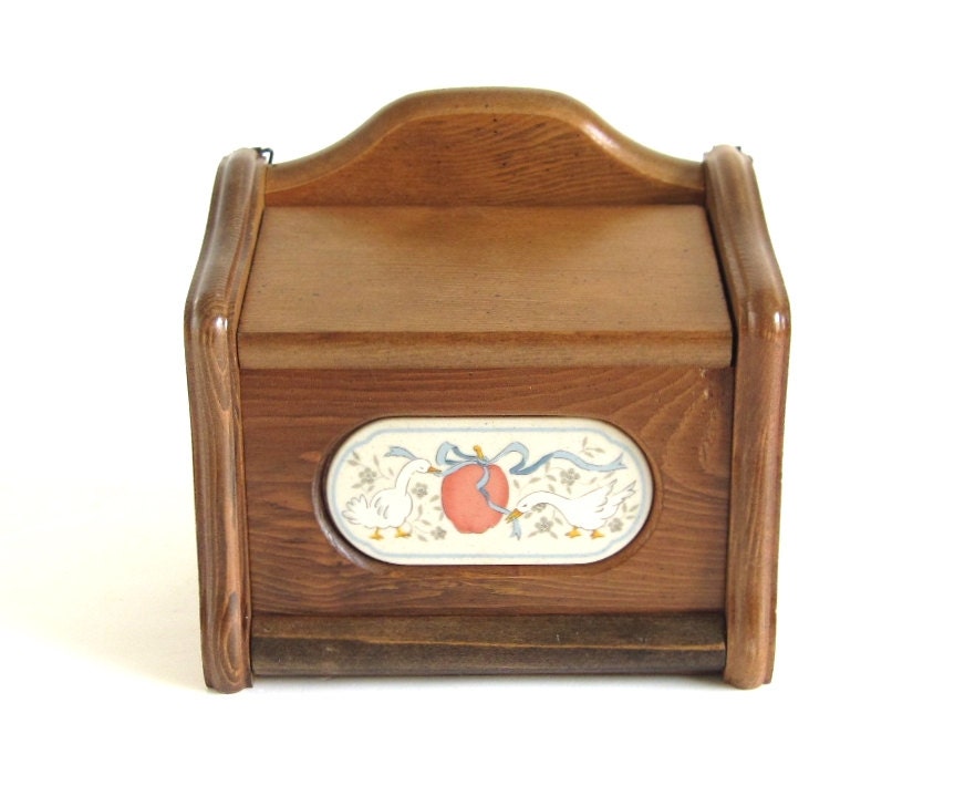 Wood Recipe Box Tabbed Dividers Holds 3 x 5 Recipe Cards Etsy