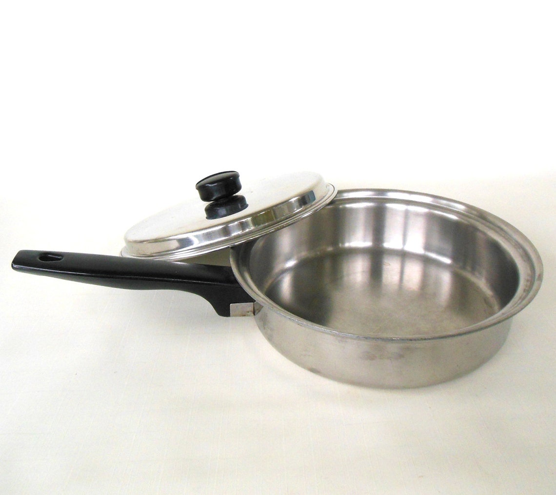 Ekco Prudential Ware Cookware Stainless Waterless 8 Etsy