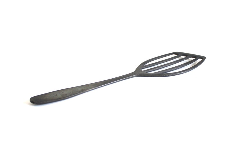 Cast Aluminum Slotted Whisk / Spatula Taiwan Angled Slanted Etsy