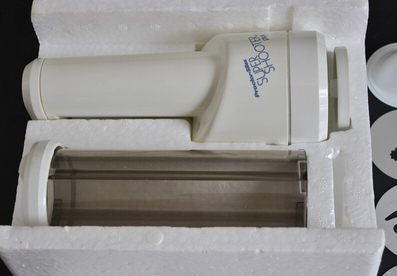 Super Shooter Cookie Press Cordless Electric Proctor Silex Etsy