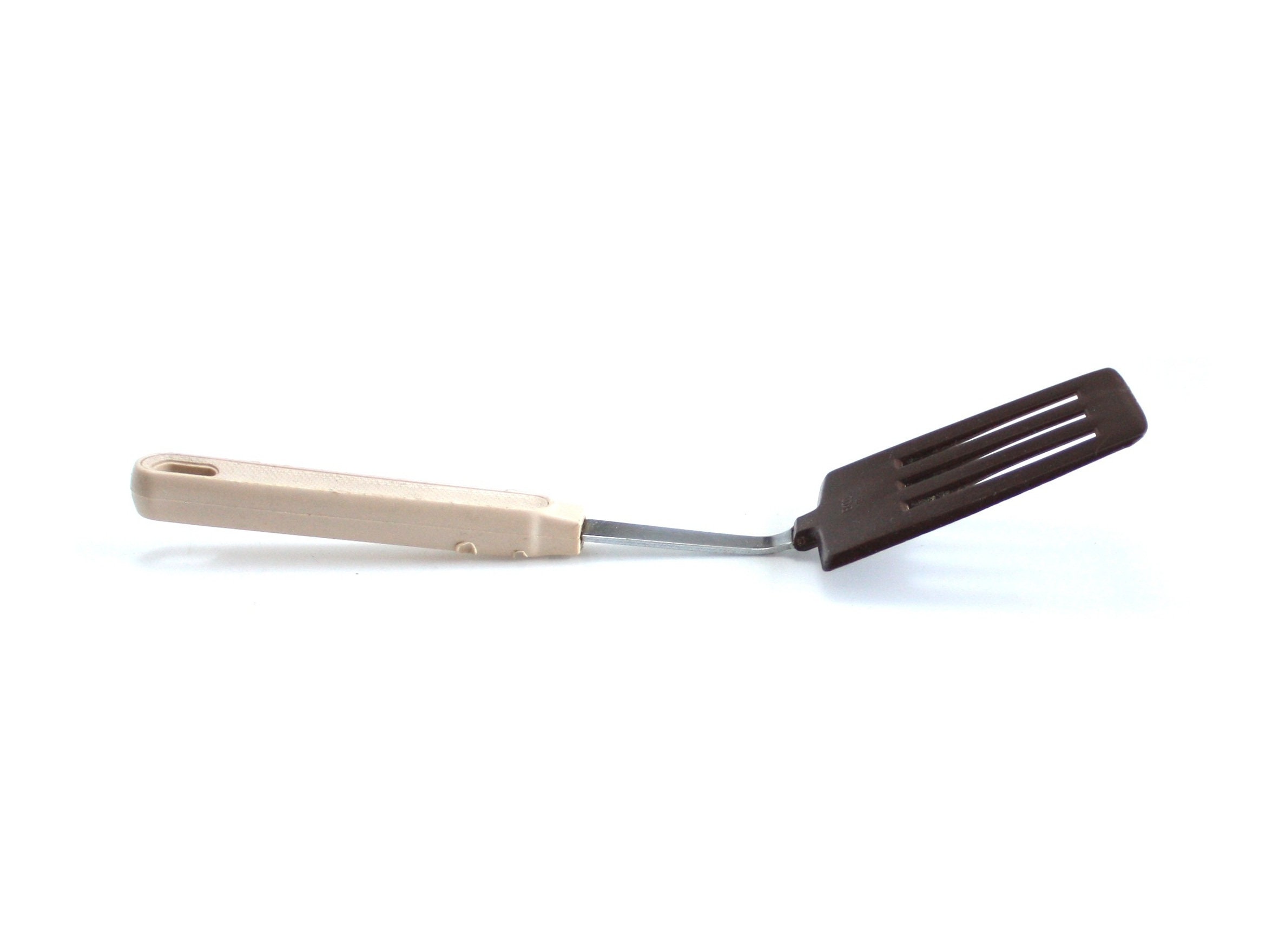 Ekco Plastic Spatula Black Handle or Beige & Brown USA Etsy