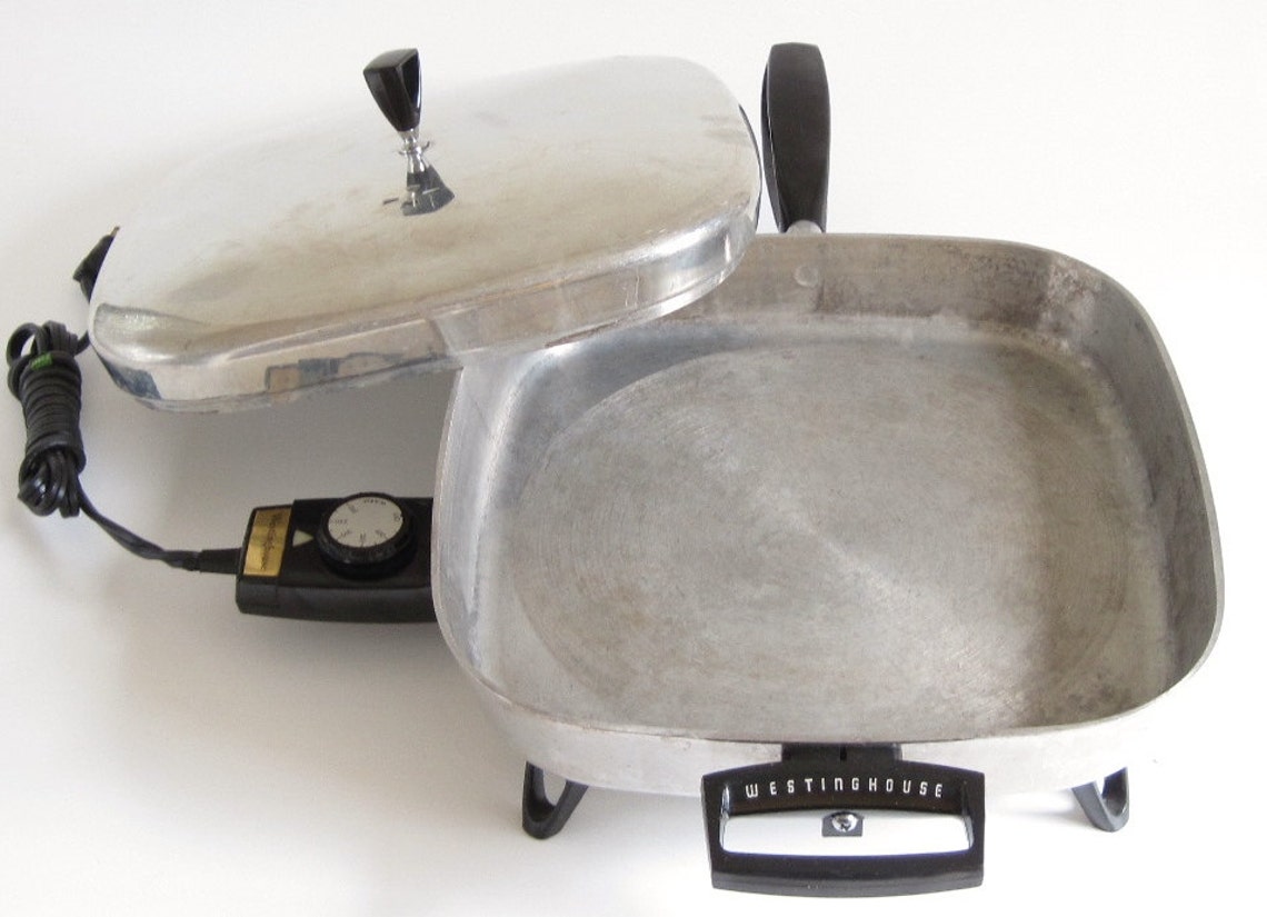 Westinghouse Electric Skillet F18 Automatic Fry Pan Vintage Etsy