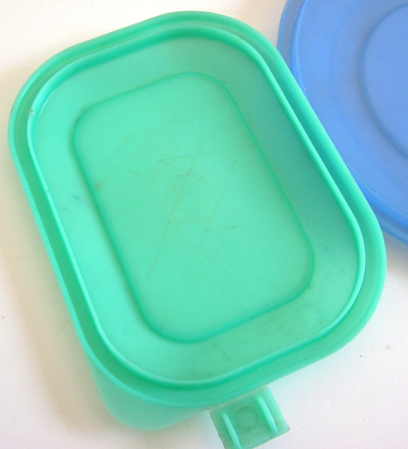 Anchor Hocking Plastic Container Replacement Lids or Bottoms, Microwave Pop Top Storables 1990s