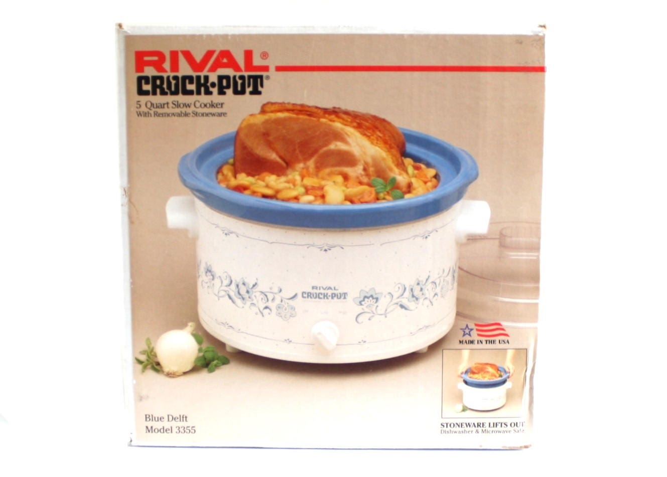 5.5 Qt Rival Crock Pot Stoneware - Cookers & Steamers - Windsor, California, Facebook Marketplace