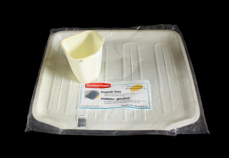 Vintage Rubbermaid Drainboard Mat / Dish Drying Rack Drainer Etsy