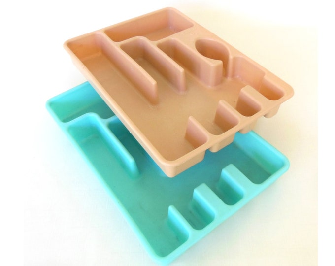 Rubbermaid Flatware Organizer Silverware Tray Beige Taupe Etsy