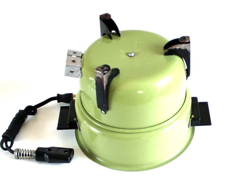 Electric Popcorn Popper Vintage Aluminum Dominion 1702 Etsy