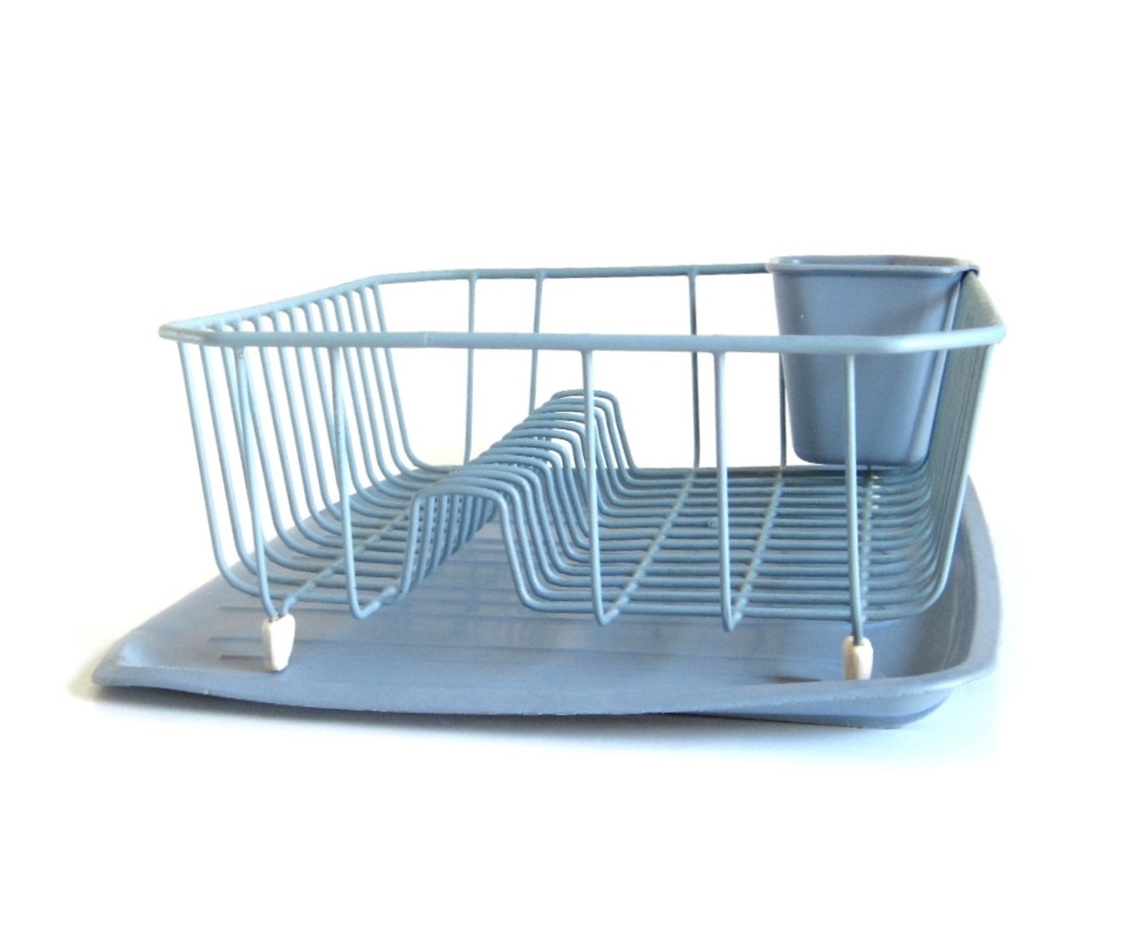 Rubbermaid Wire Dish Rack Metal Light Blue 1980s Kitchen Etsy
