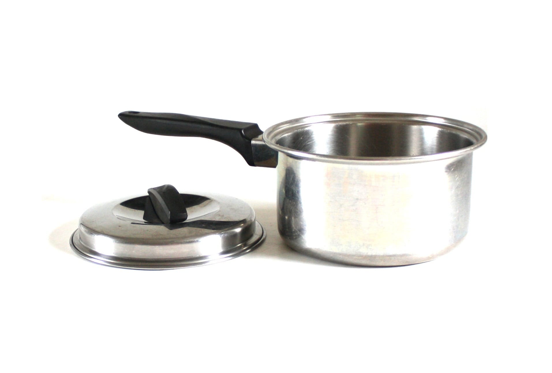 Ekco Flint Ware Cookware 1 1/2 Quart Saucepan Stainless Etsy