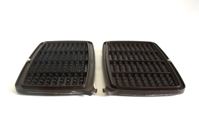 GE Waffle Iron Plates, Replacement Part, for Models A3G44 A5G44 A6G44