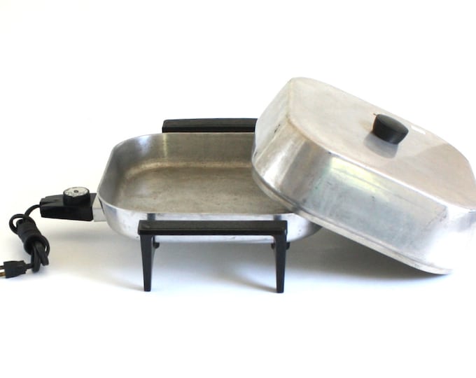 Sunbeam Electric Frying Pan Frypan Skillet FPBP Vintage Small