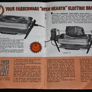 Farberware Open Hearth Rotisserie Instruction Manual for model | Etsy